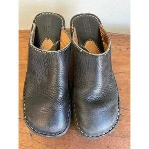 Born leather clog sandal‎ size 7
